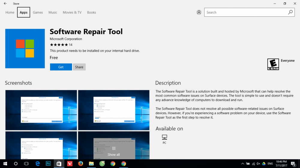 Microsoft Phát Hành Công Cụ Sửa Lỗi Windows 10 Trên Store đã có thể tải về
